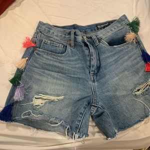 Blank nyc high rise Jean shorts